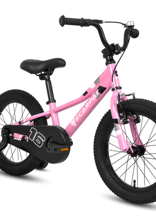 Caroeas Kids Bike 12-18 Inch Bicycle for Toddlers and Children Ages 2-7, with Removable Training Wheels and Coaster Brake