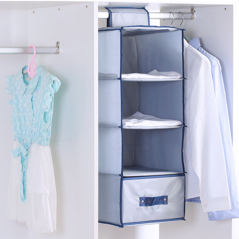 Closet Organizer with Drawers Hanging Clothes Organizer – Caroeas