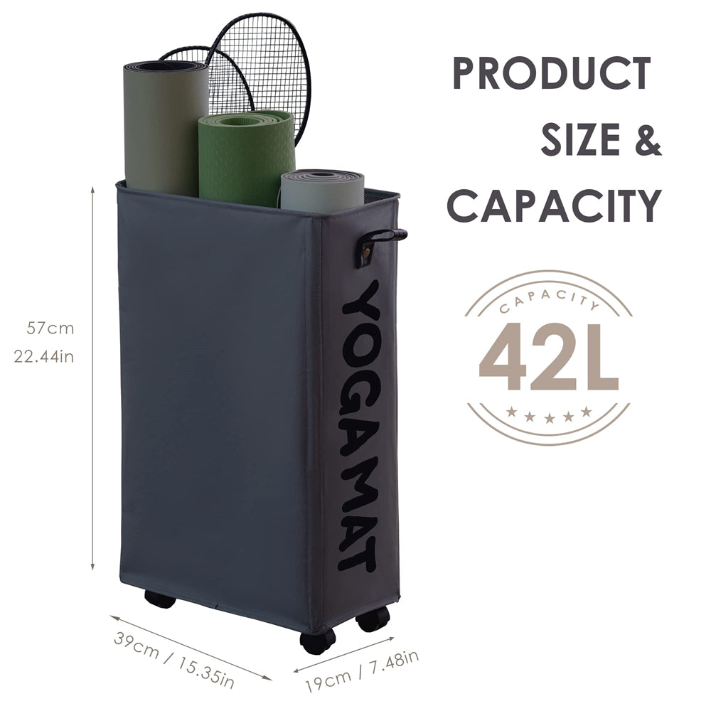 Storage Rack for Foam Rollers or Yoga Mats - NZ Fitness Gear - NZ