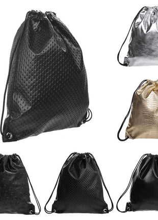 Tide Laundry Bag Dorm Premium PU Waterproof Lightweight Easy Storage - Caroeas